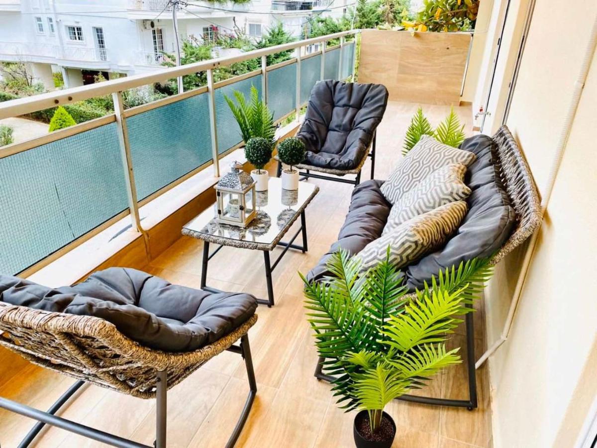 Elegant Apartment In Glyfada Atény Exteriér fotografie